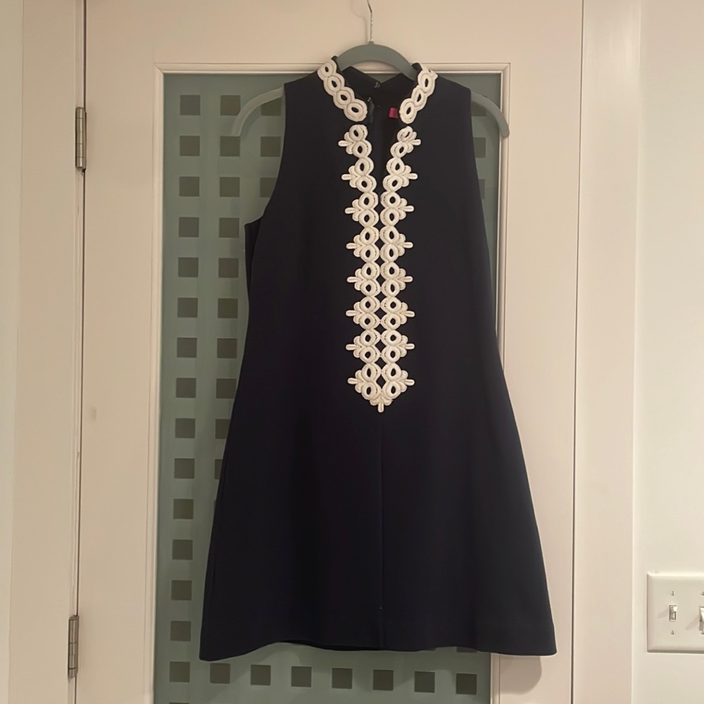 Lilly Pulitzer Callista High Collar Shift Dress